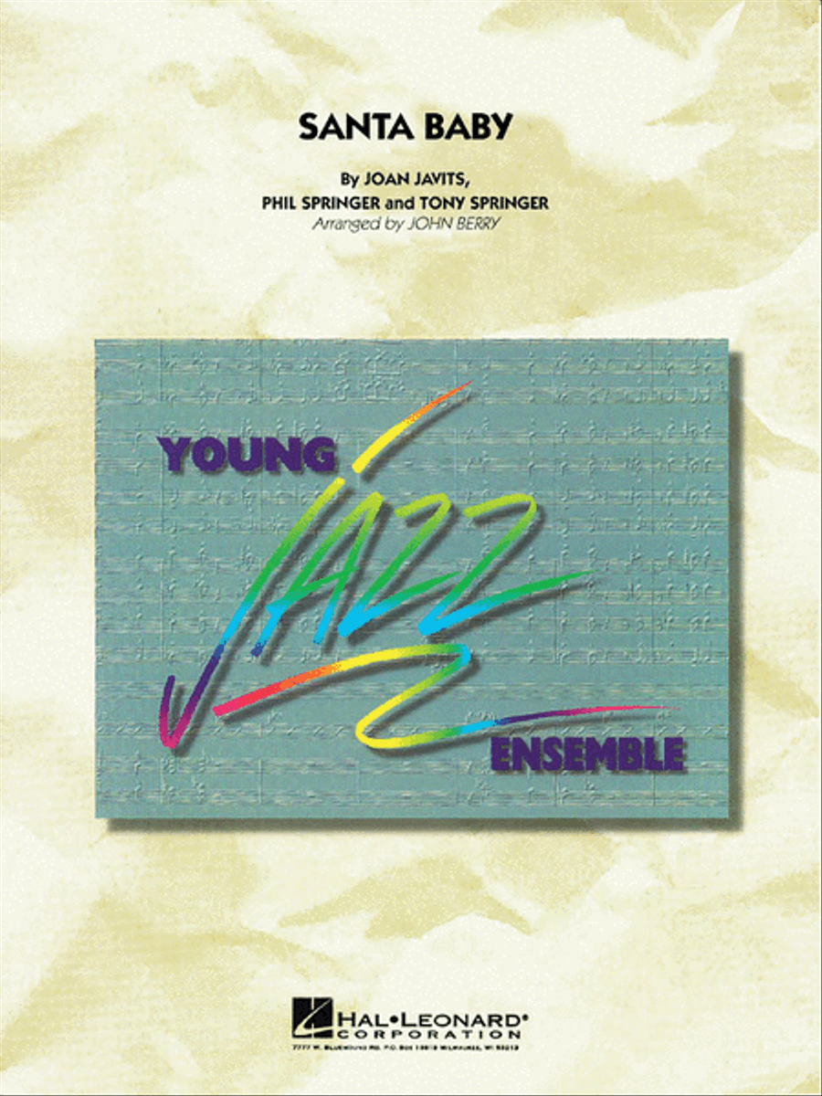 Santa Baby Jazz Ensemble scores gallery preview page 1