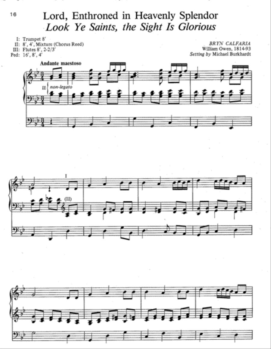 Five Easter Season Hymn Improvisations, Set 1 Organ scores gallery preview page 5