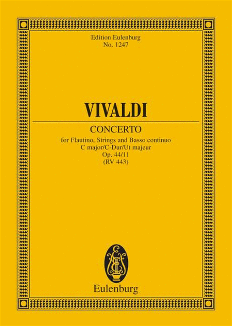 Concerto C major Recorder scores gallery preview page 1