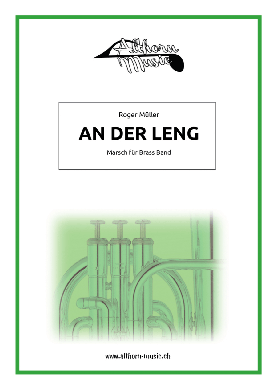 An der Leng - March Brass Band scores gallery preview page 1