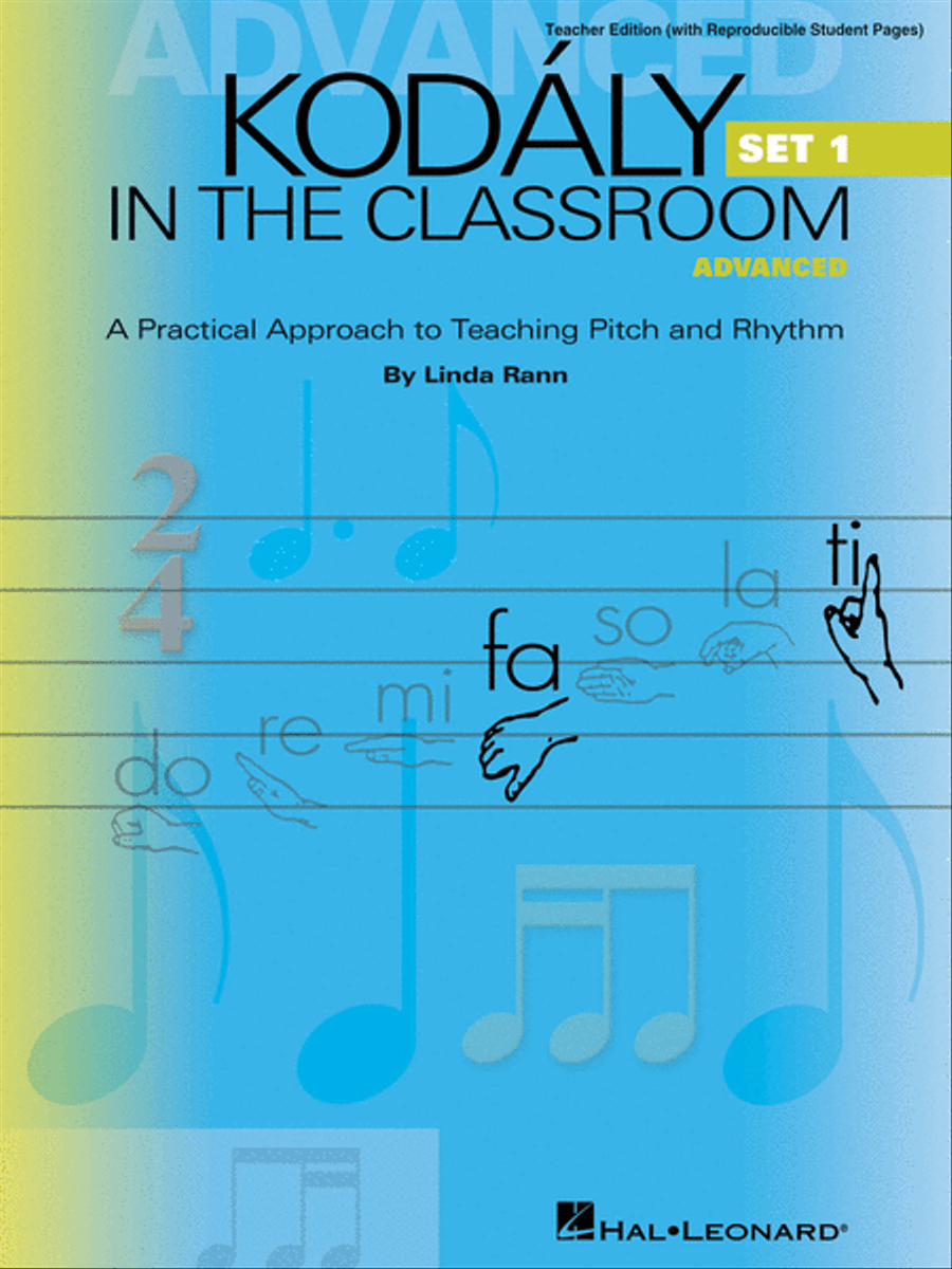 Kodaly in the Classroom - Advanced Set 1 Choir scores gallery preview page 1