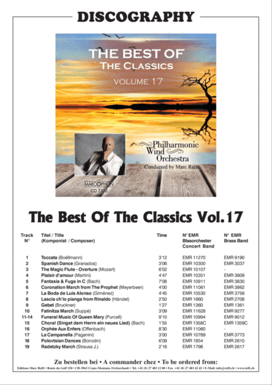 Chorale / Sinfonia & Gavotte 4-Part scores gallery preview page 3