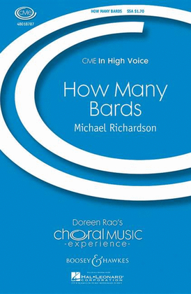 Book cover for How many bards