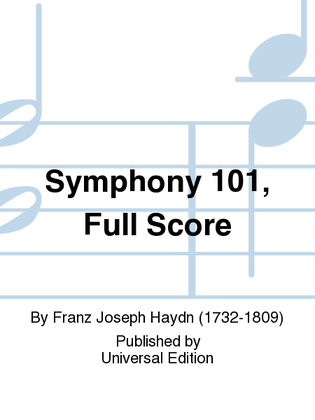 Book cover for Symphony 101, Full Score