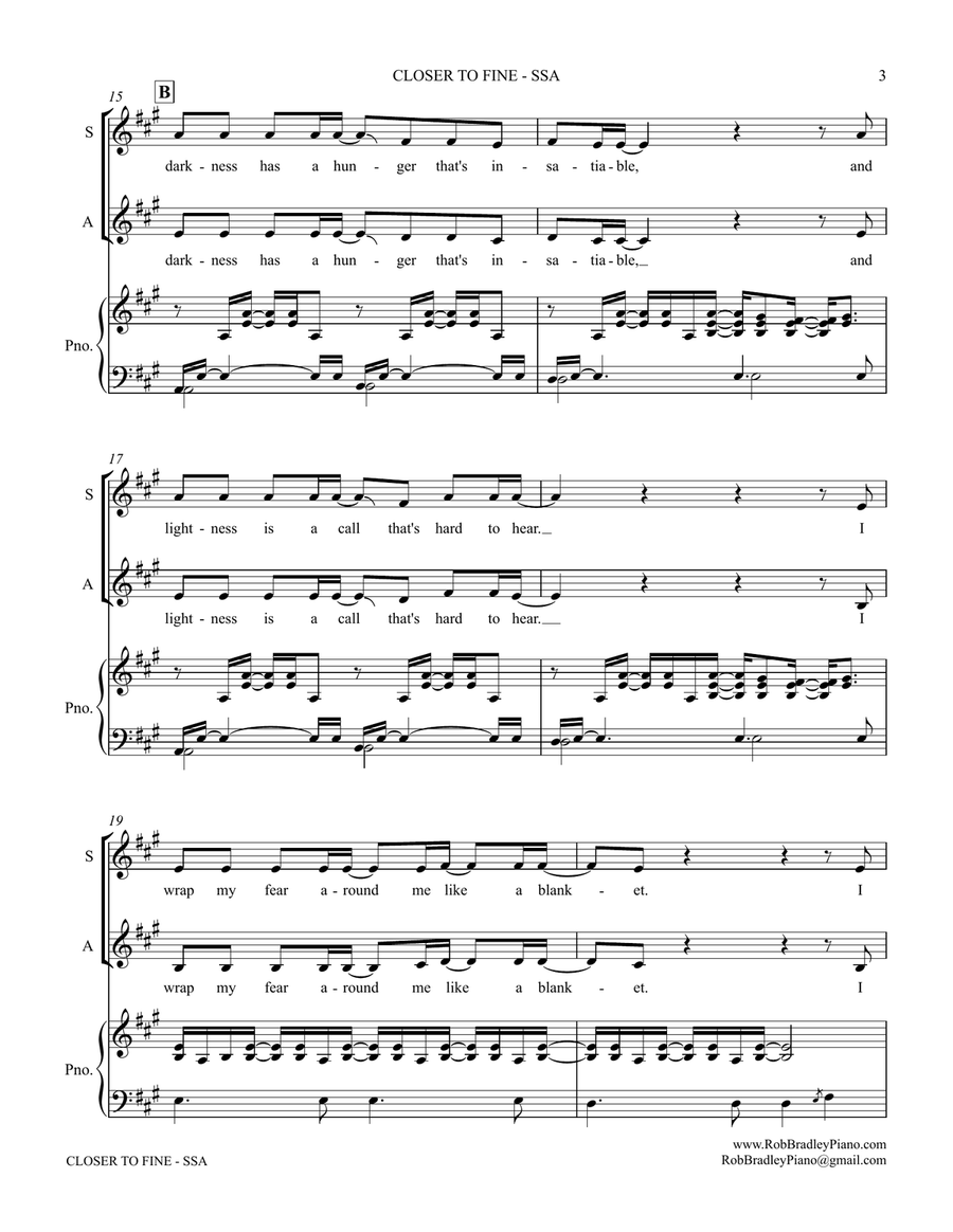 Closer To Fine SSA scores gallery preview page 3