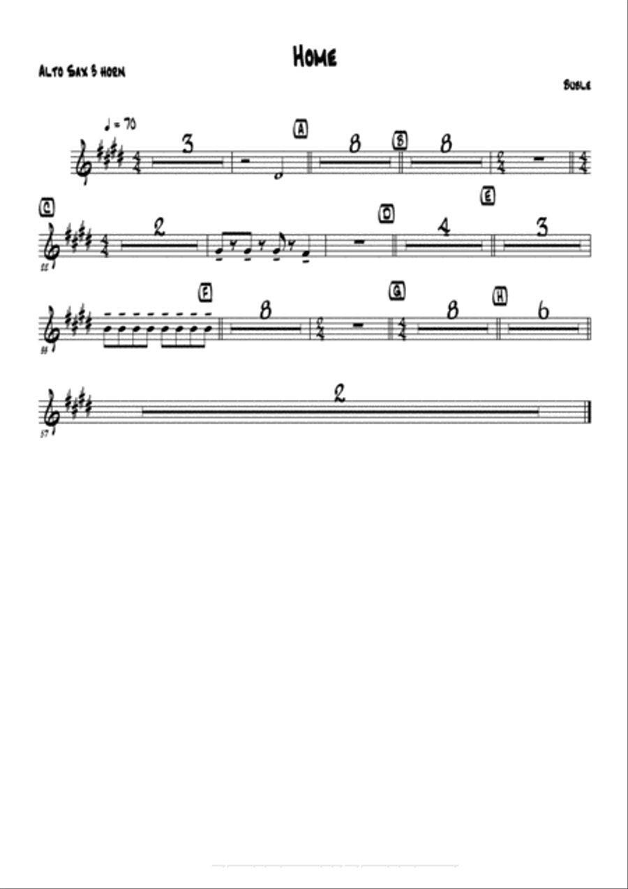 Home Jazz Ensemble scores gallery preview page 2