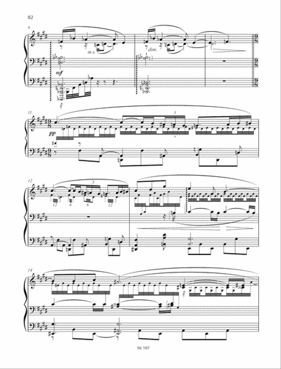 Prélude à l'après-midi d'un faune Piano Solo scores gallery preview page 2