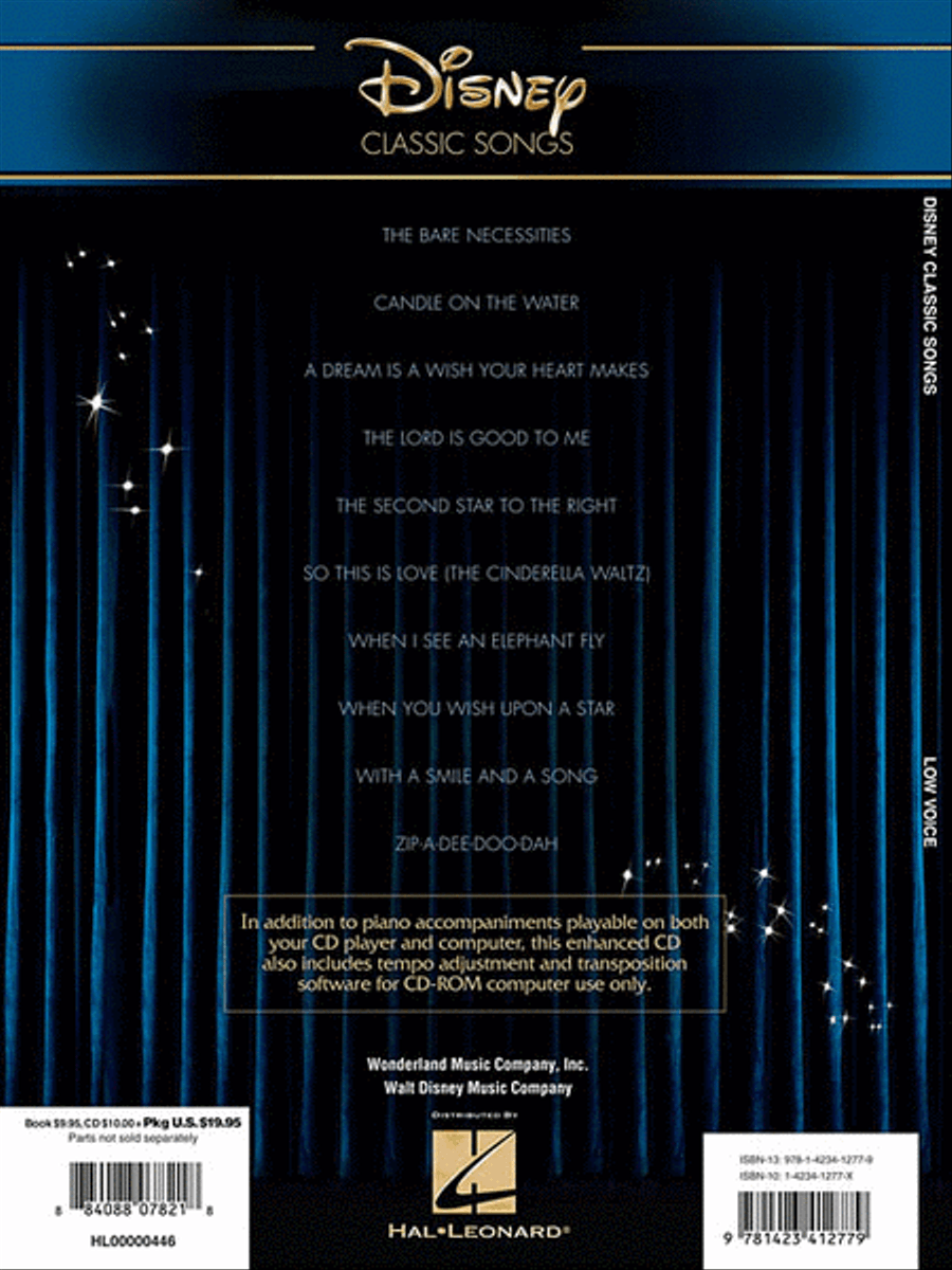 Disney Classic Songs Voice scores gallery preview page 2
