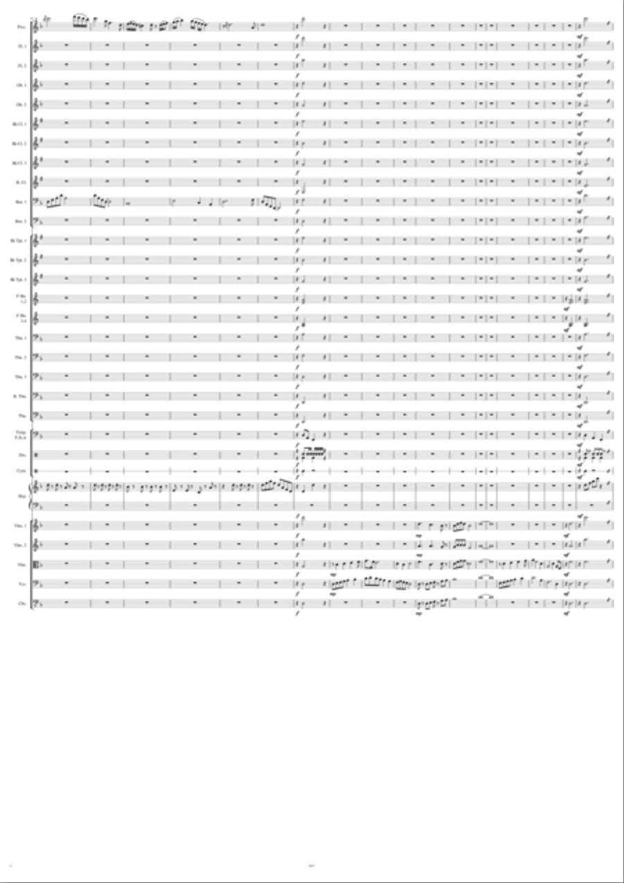 Blackbeard's Ghost Ship Full Orchestra scores gallery preview page 6