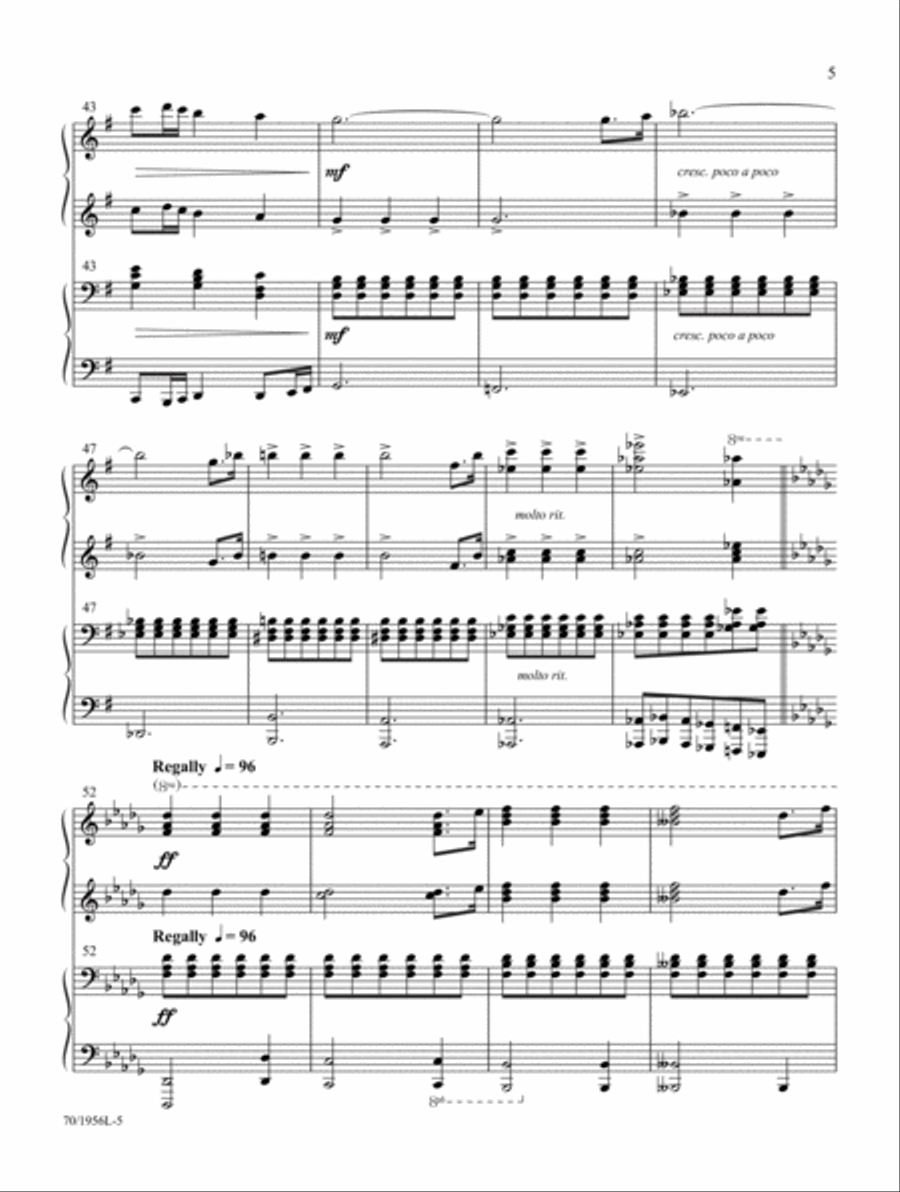 Praises and Prayers Praises and Prayers Piano Duet scores gallery preview page 5