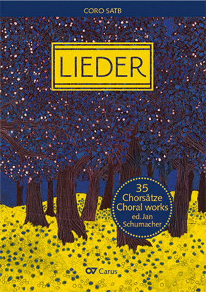 Lieder. Choral collection for mixed voices