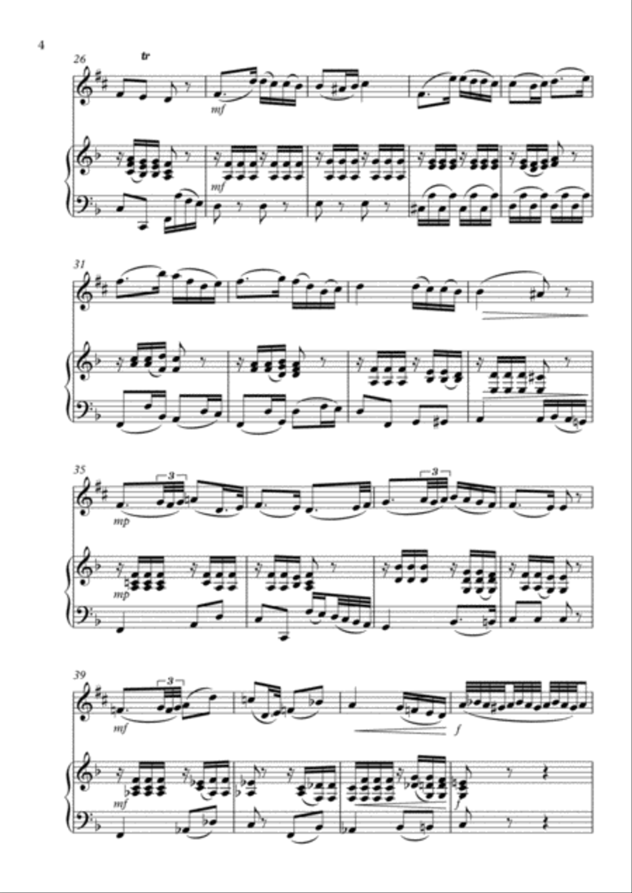 Fantasia E-Flat Clarinet scores gallery preview page 4