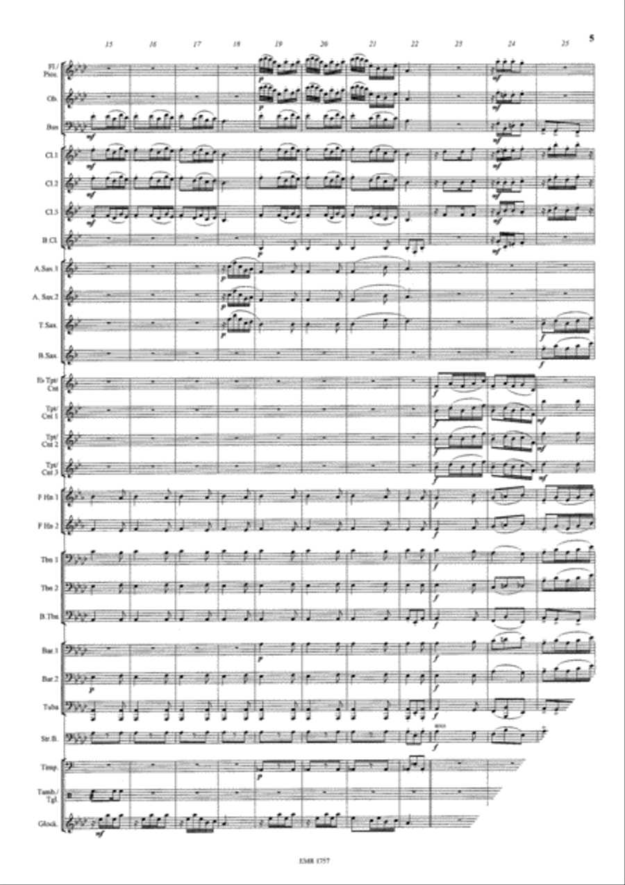 Stille Nacht / Kommet Ihr Hirten Concert Band scores gallery preview page 6