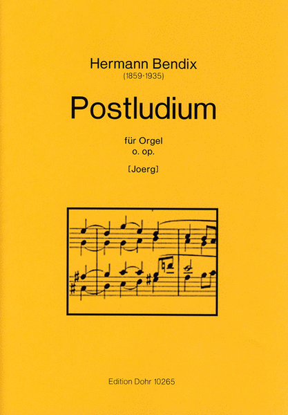 Postludium für Orgel o.op.