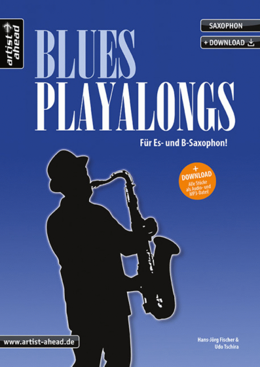 Blues Playalongs Saxophone Solo scores gallery preview page 1