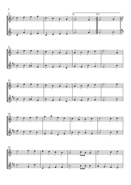God Rest Ye Merry Gentlemen (Oboe and Clarinet) - Beginner Level image number null