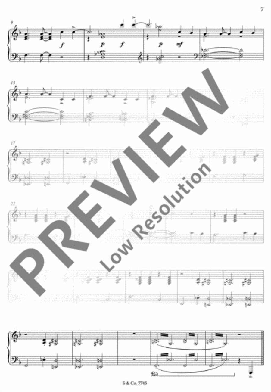 Twinkle, Twinkle Jazzy Star Piano Solo scores gallery preview page 8