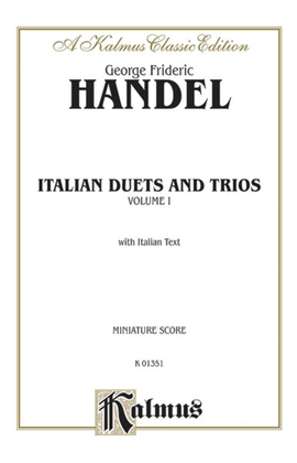 Book cover for Italian Duets and Trios