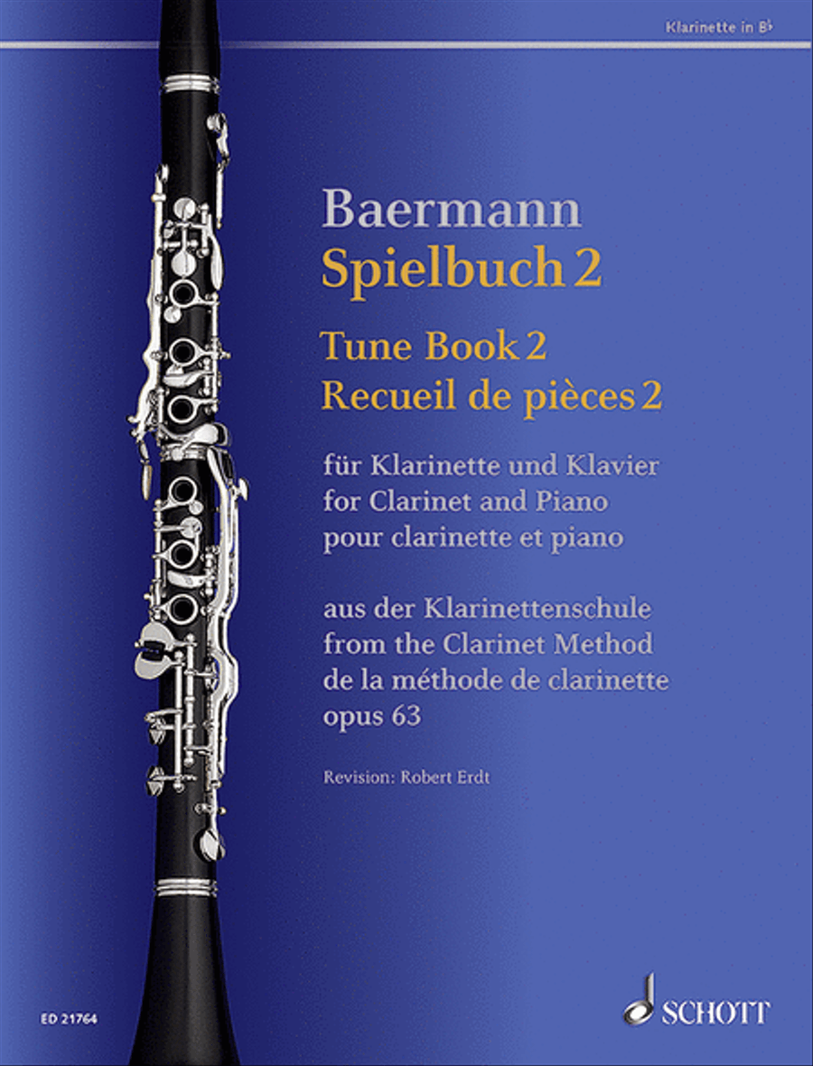 Tune Book 2 B-Flat Clarinet scores gallery preview page 1