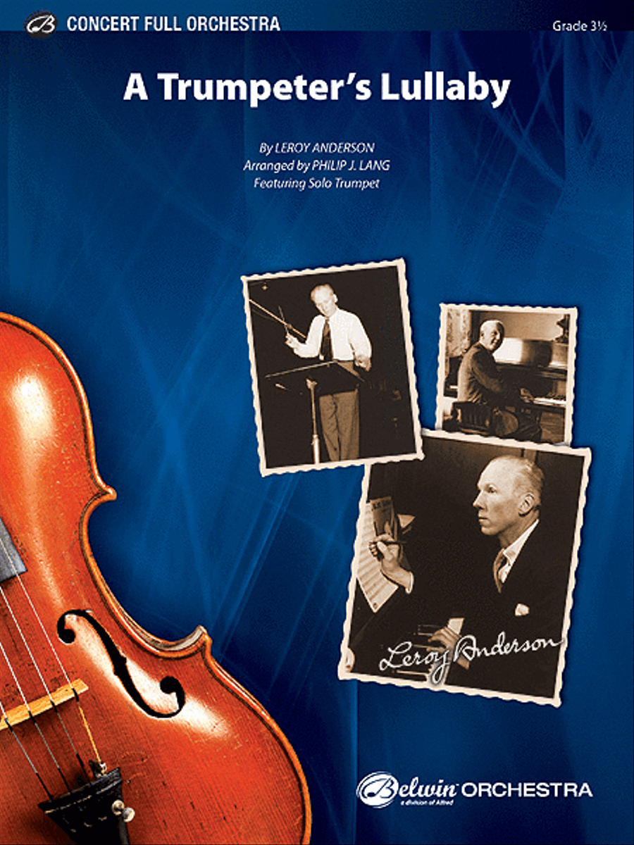 Trumpeter's Lullaby Full Orchestra scores gallery preview page 1