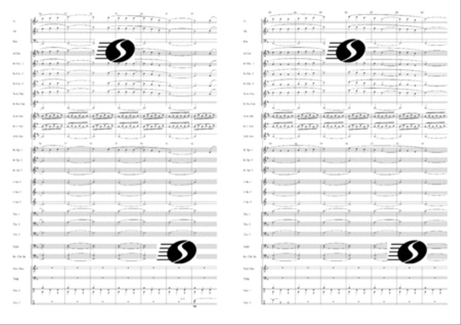 Irish Sketches Concert Band scores gallery preview page 8