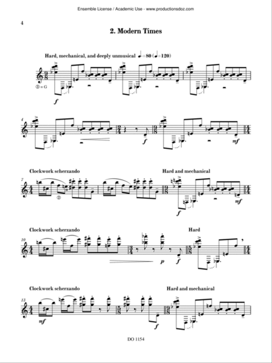 Cinema Paradiso Cinema Paradiso Classical Guitar scores gallery preview page 6