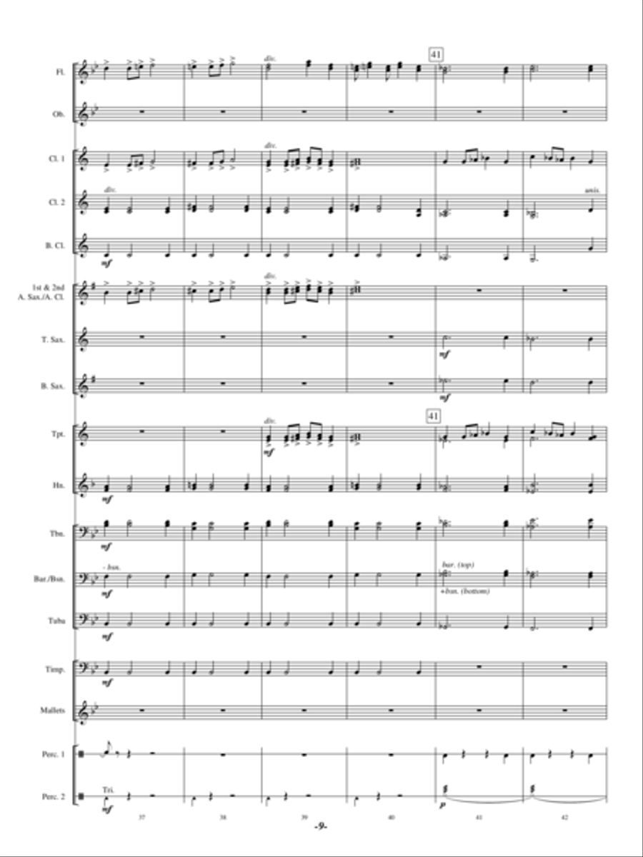 Whispering Ridge Whispering Ridge Concert Band scores gallery preview page 8
