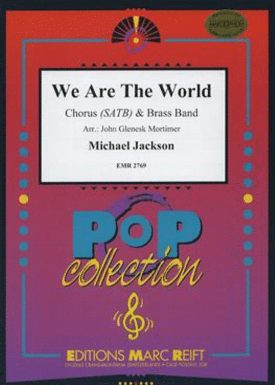 We Are The World 4-Part scores gallery preview page 1