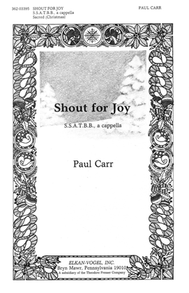 Shout For Joy