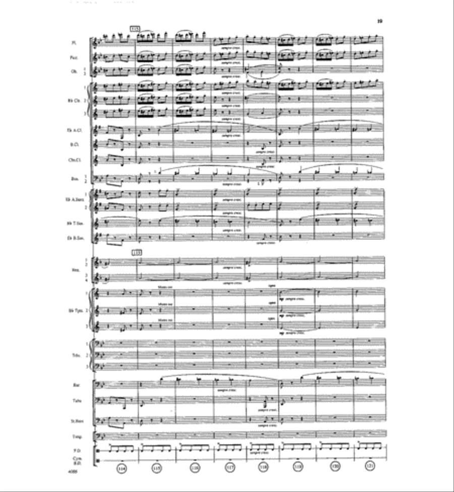 Farandole Concert Band scores gallery preview page 19