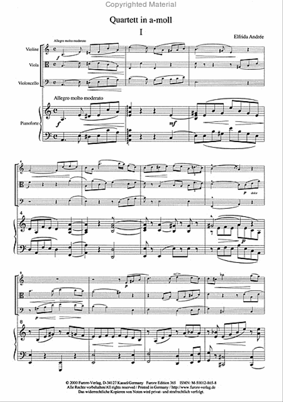 Quartett Chamber Music scores gallery preview page 2