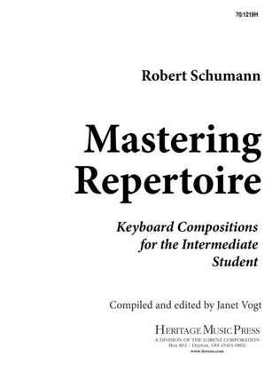 Book cover for Mastering Repertoire: Schumann