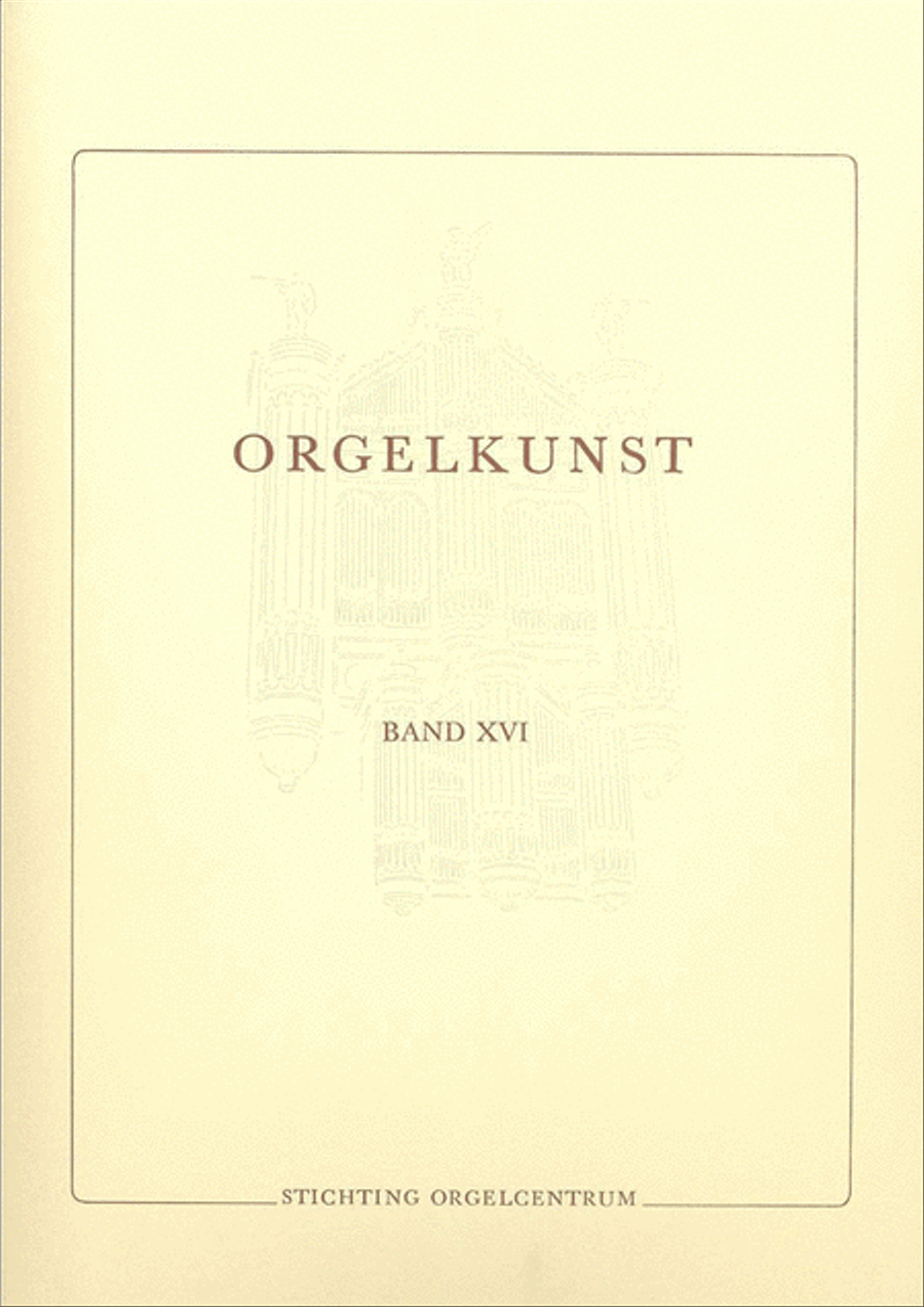 Orgelkunst 16 Organ scores gallery preview page 1