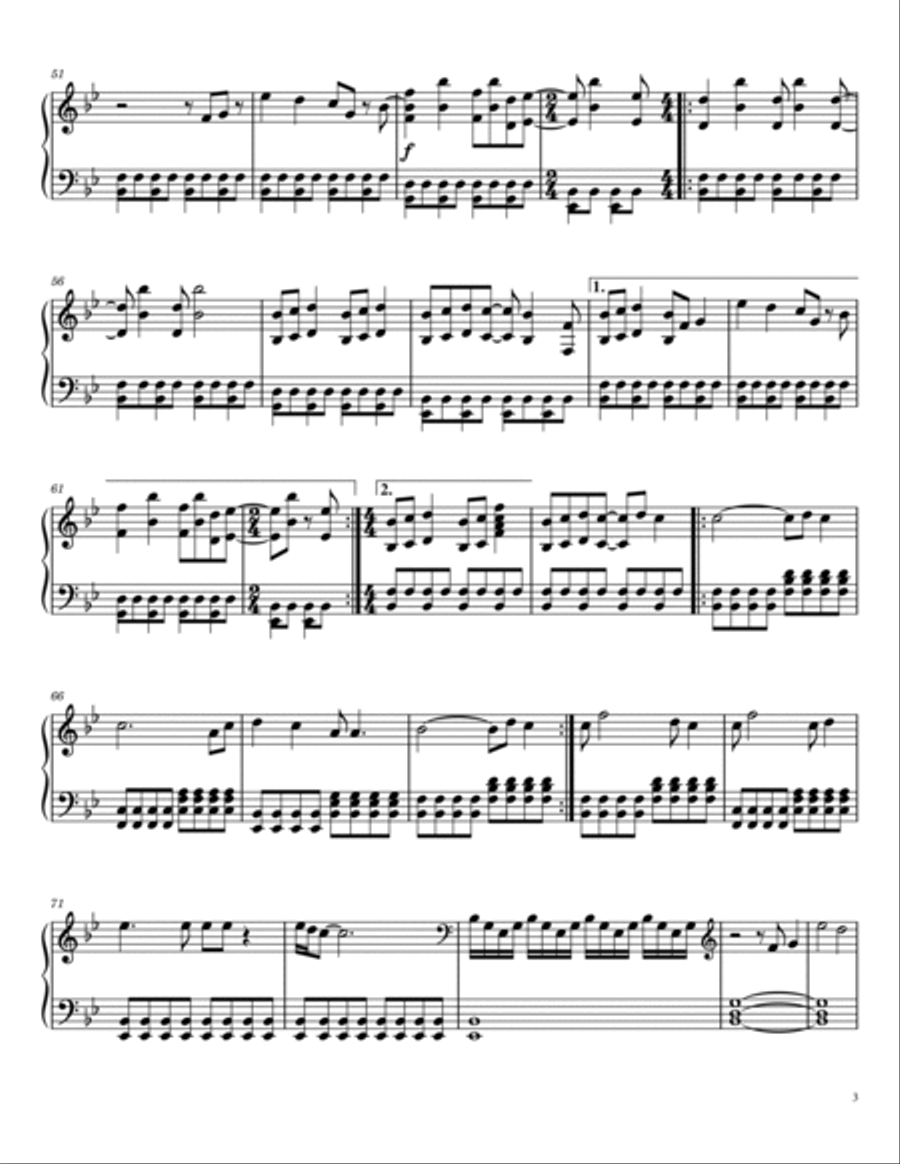 Charlie Brown Charlie Brown Easy Piano scores gallery preview page 3