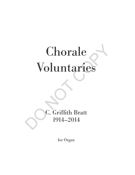 Chorale Voluntaries Based on Hymns