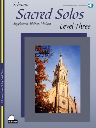 Book cover for Sacred Solos – Level Three
