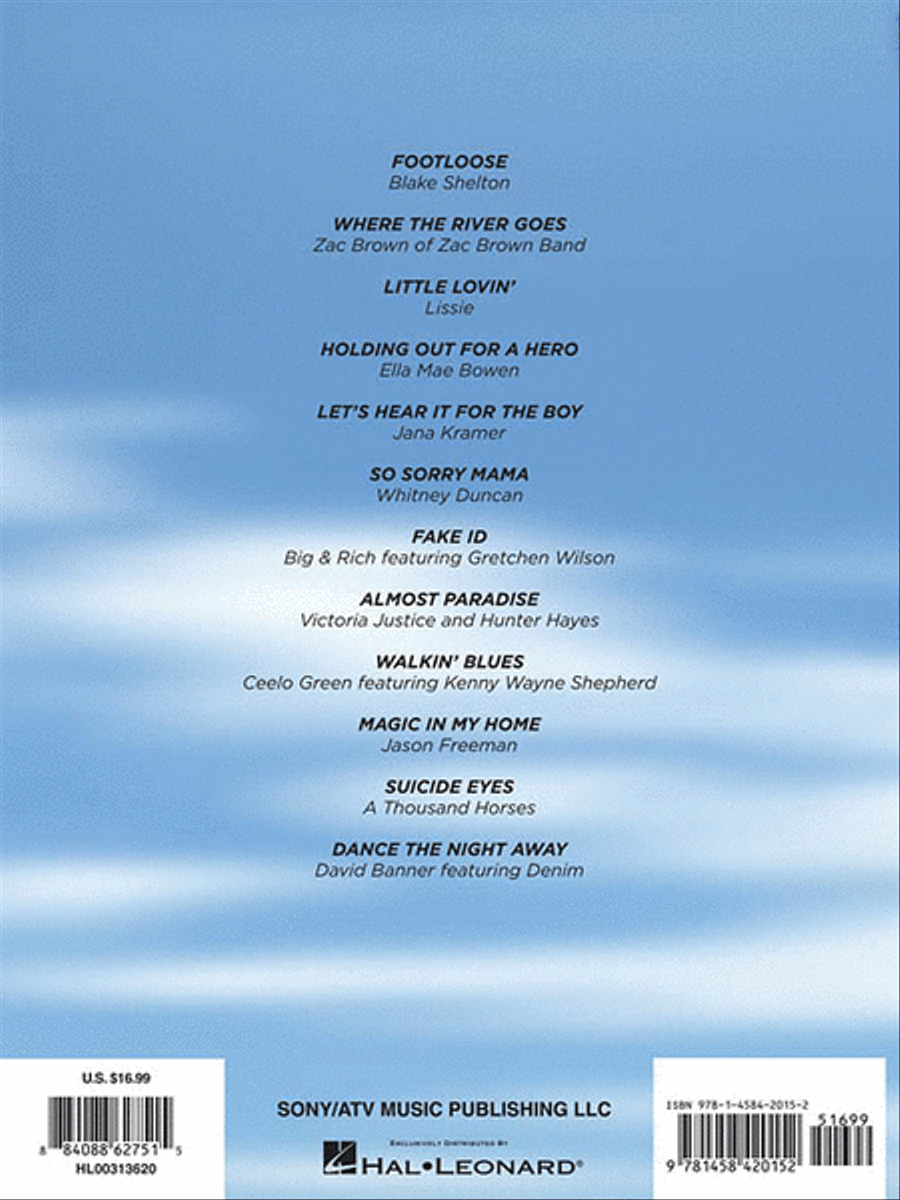 Footloose Piano, Vocal, Guitar scores gallery preview page 2