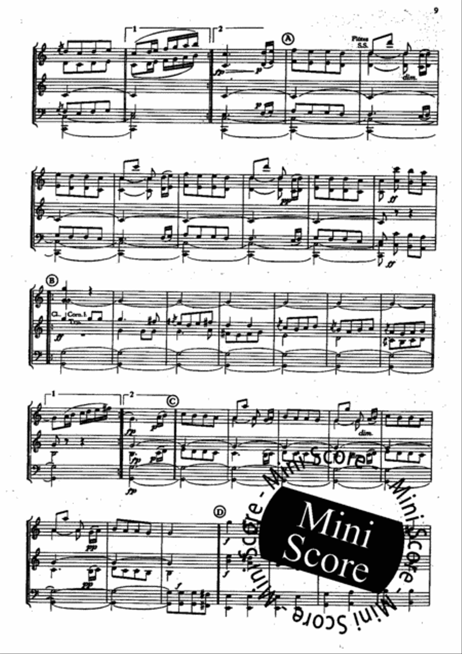 Dorpsdansen Concert Band scores gallery preview page 11