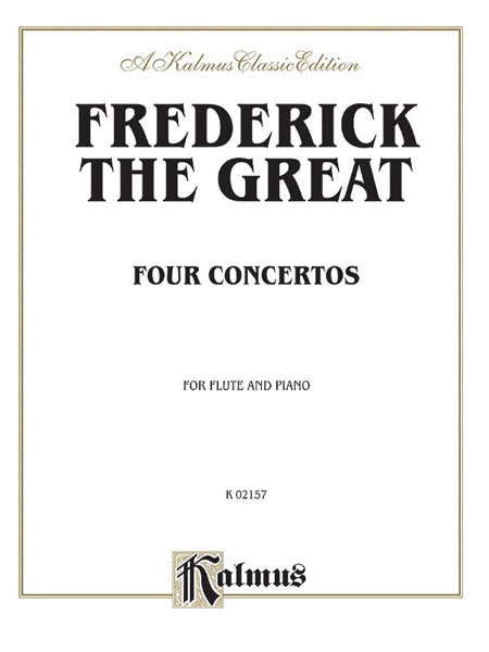 Four Concertos by Frederick the Great