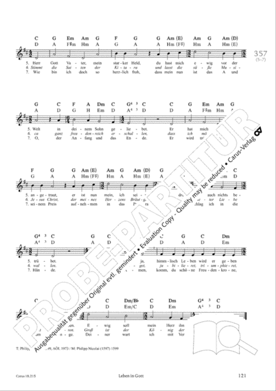 Gitarrenbuch zum Gotteslob Guitar scores gallery preview page 115