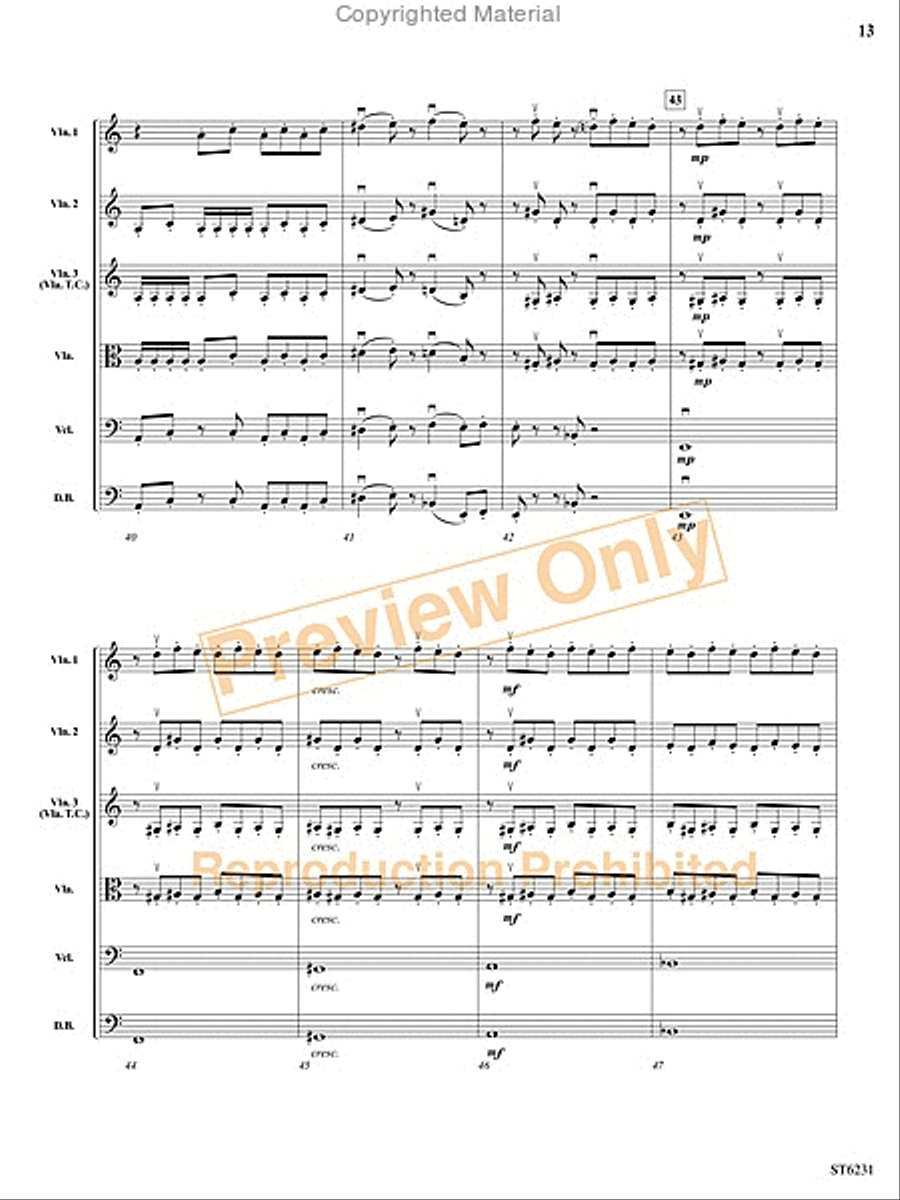 What Dreams May Come String Orchestra scores gallery preview page 12