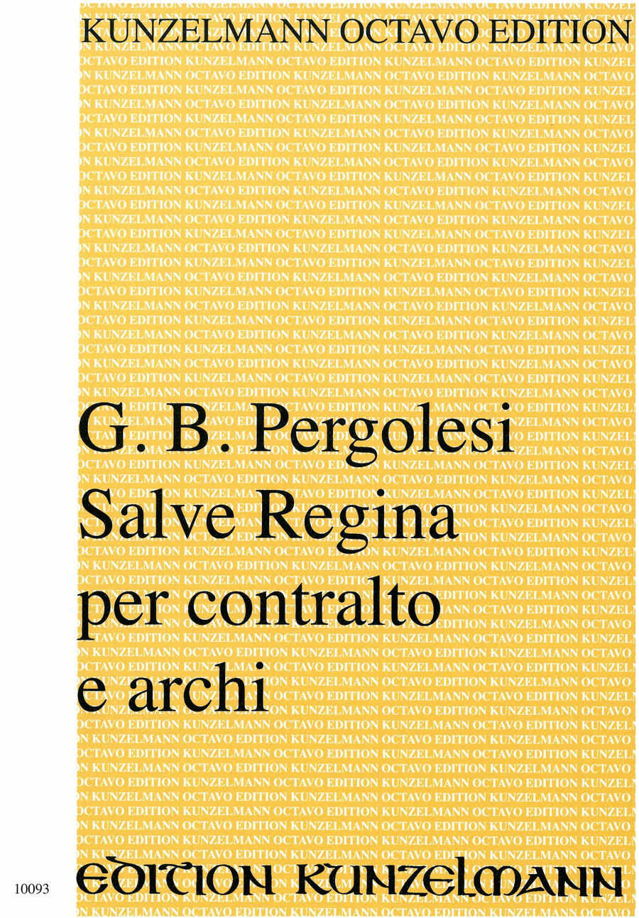 Giovanni Battista Pergolesi: Salve Regina