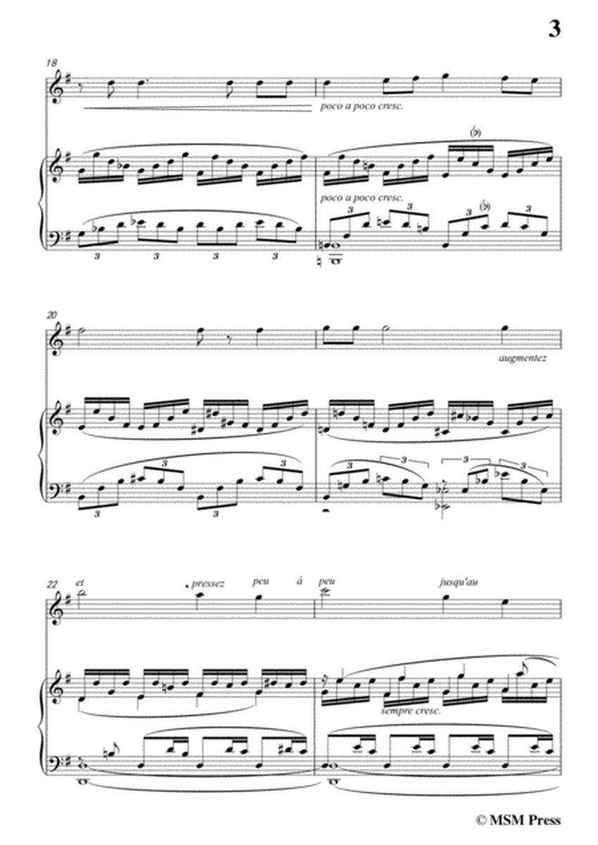 Duparc-La Vie antérleure,for Flute and Piano