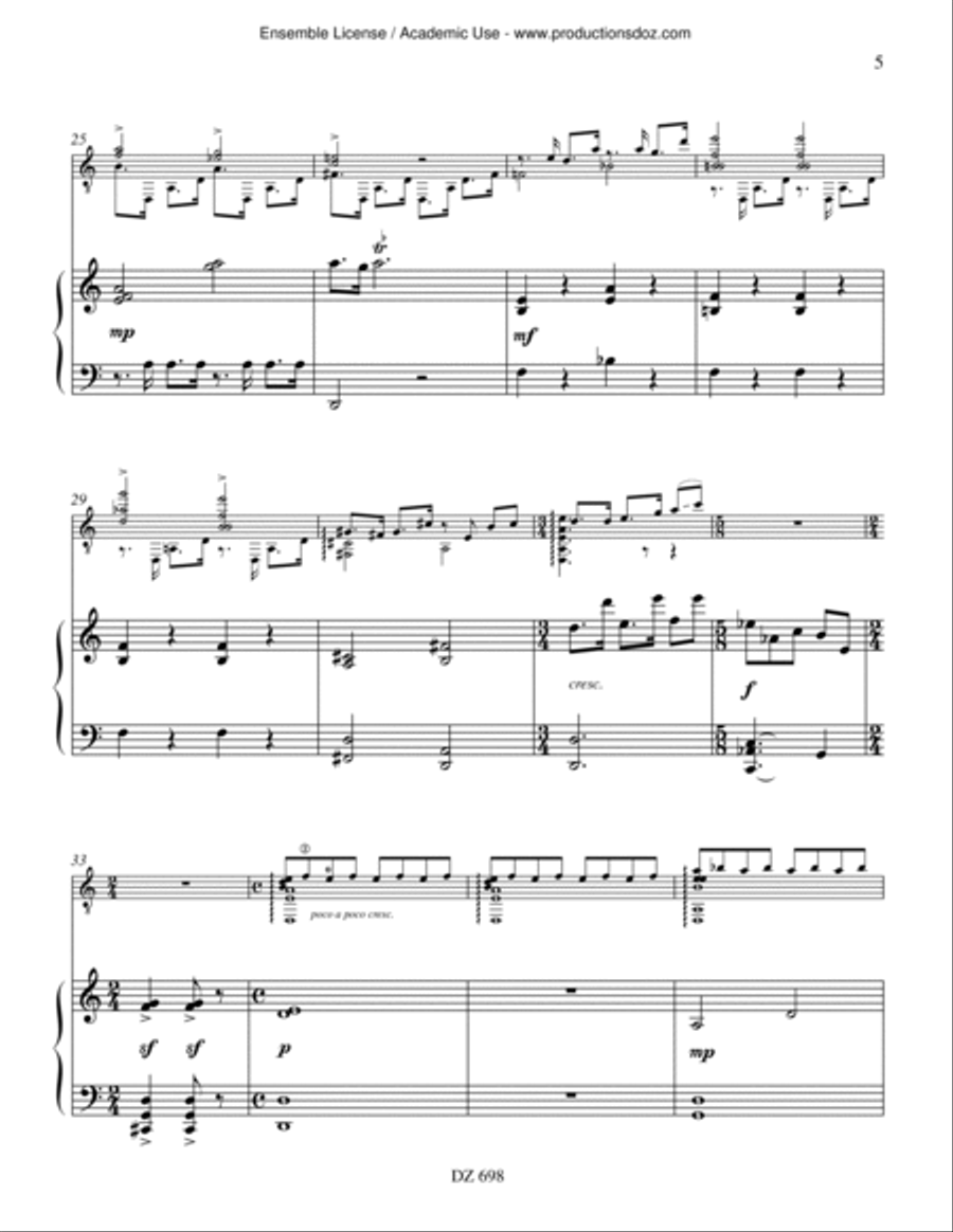The Ocean Train The Ocean Train Classical Guitar scores gallery preview page 5