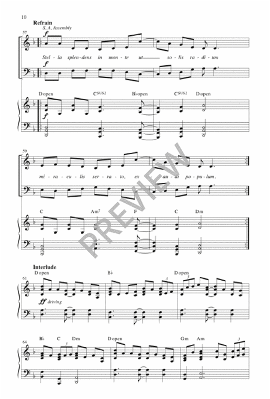 Stella Splendens 4-Part scores gallery preview page 9