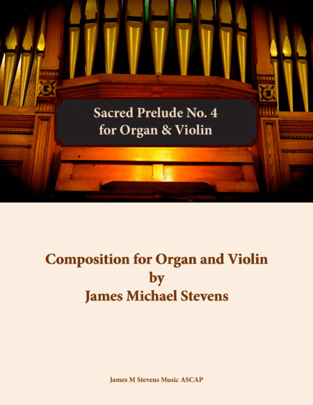Sacred Prelude No. 4 for Organ and Violin image number null