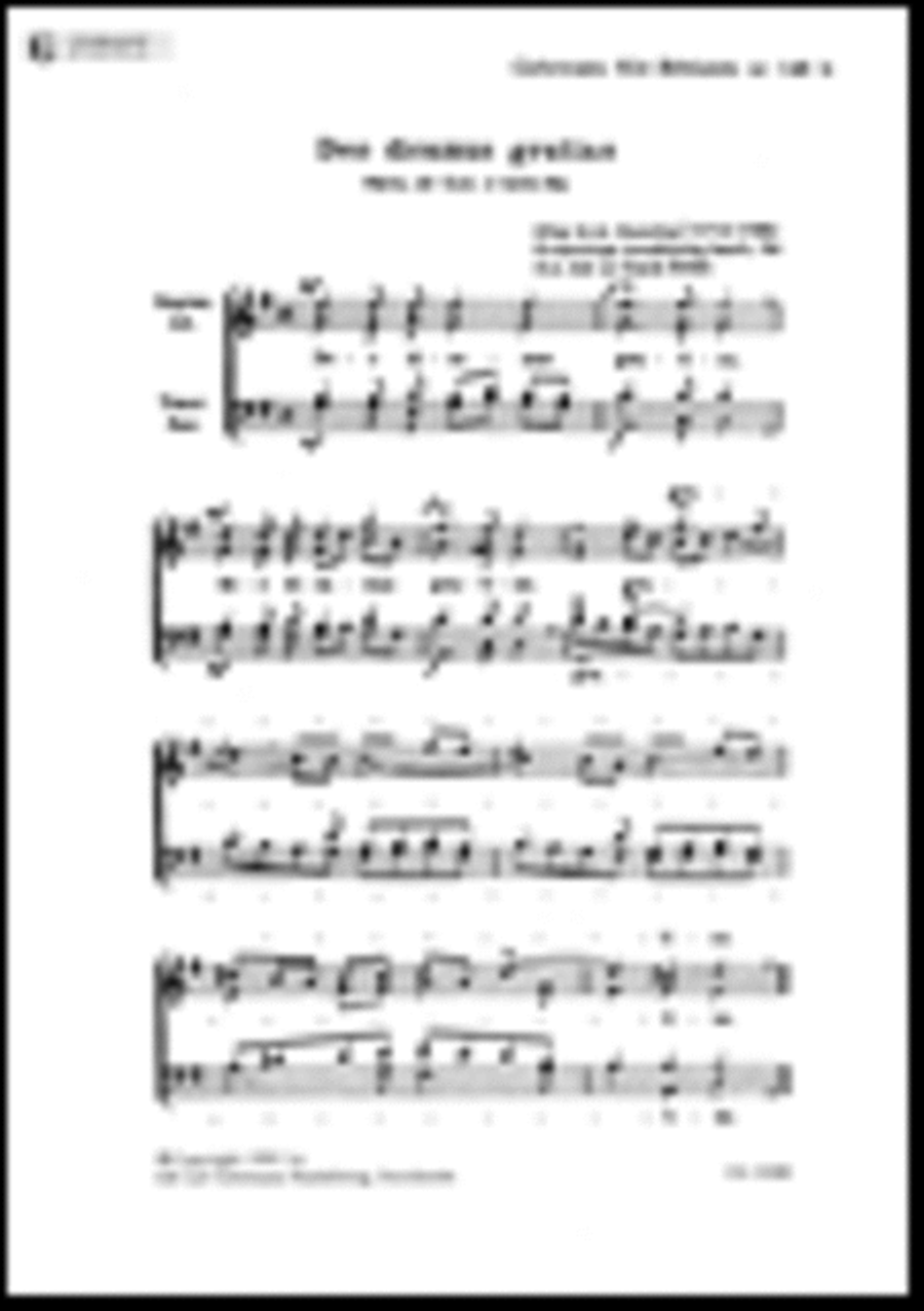 Deo dicamus gratias 4-Part scores gallery preview page 1