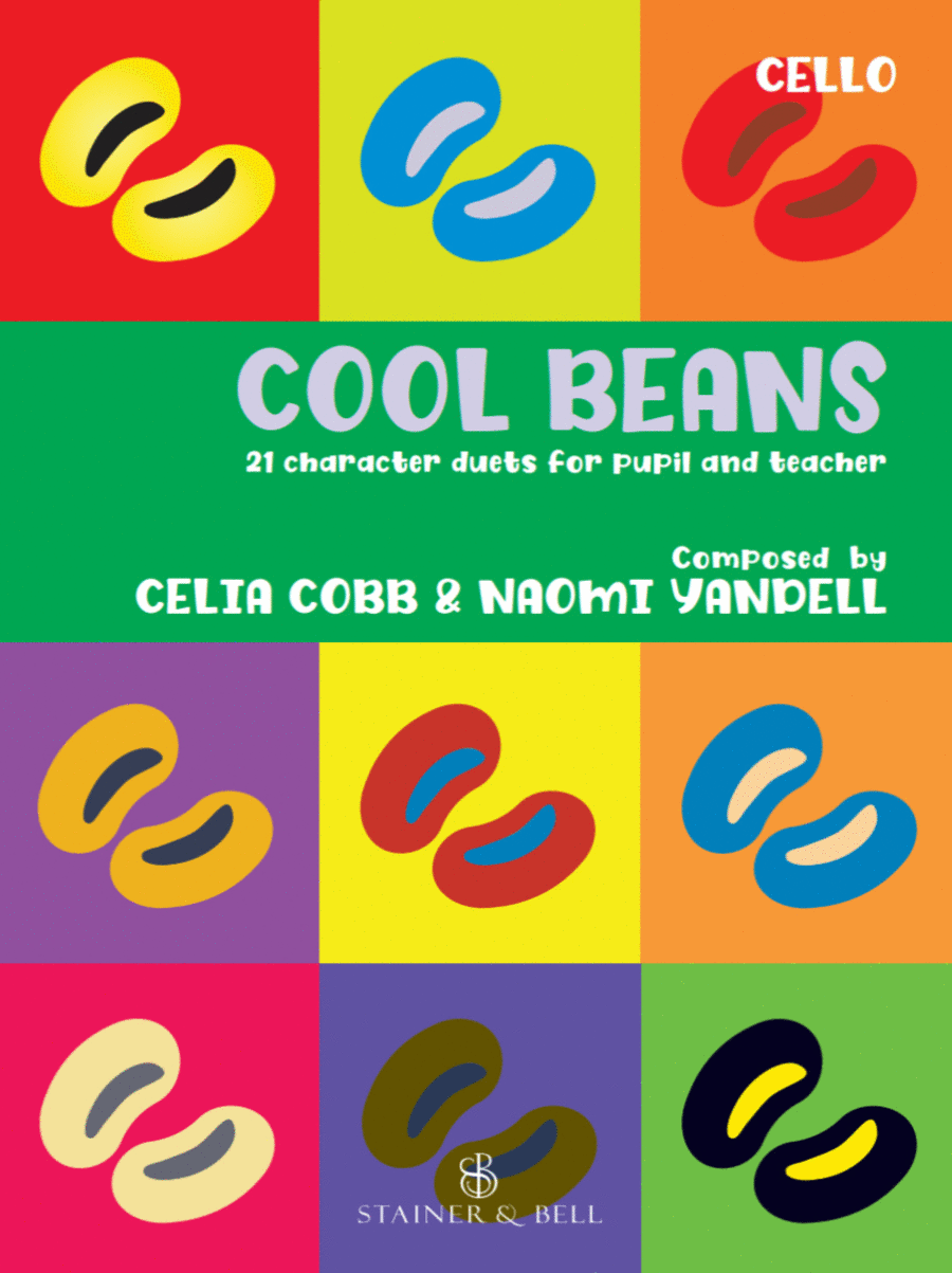 Cool Beans: Cello Duets Cool Beans: Cello Duets String Duet scores gallery preview page 1