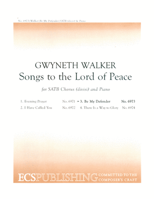 Book cover for Songs to the Lord of Peace: 3. Be My Defender