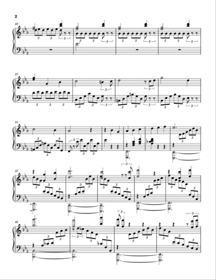 This Is What Autumn Feels Like Piano Solo scores gallery preview page 2